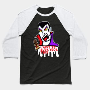 Chocolate Vamp Baseball T-Shirt